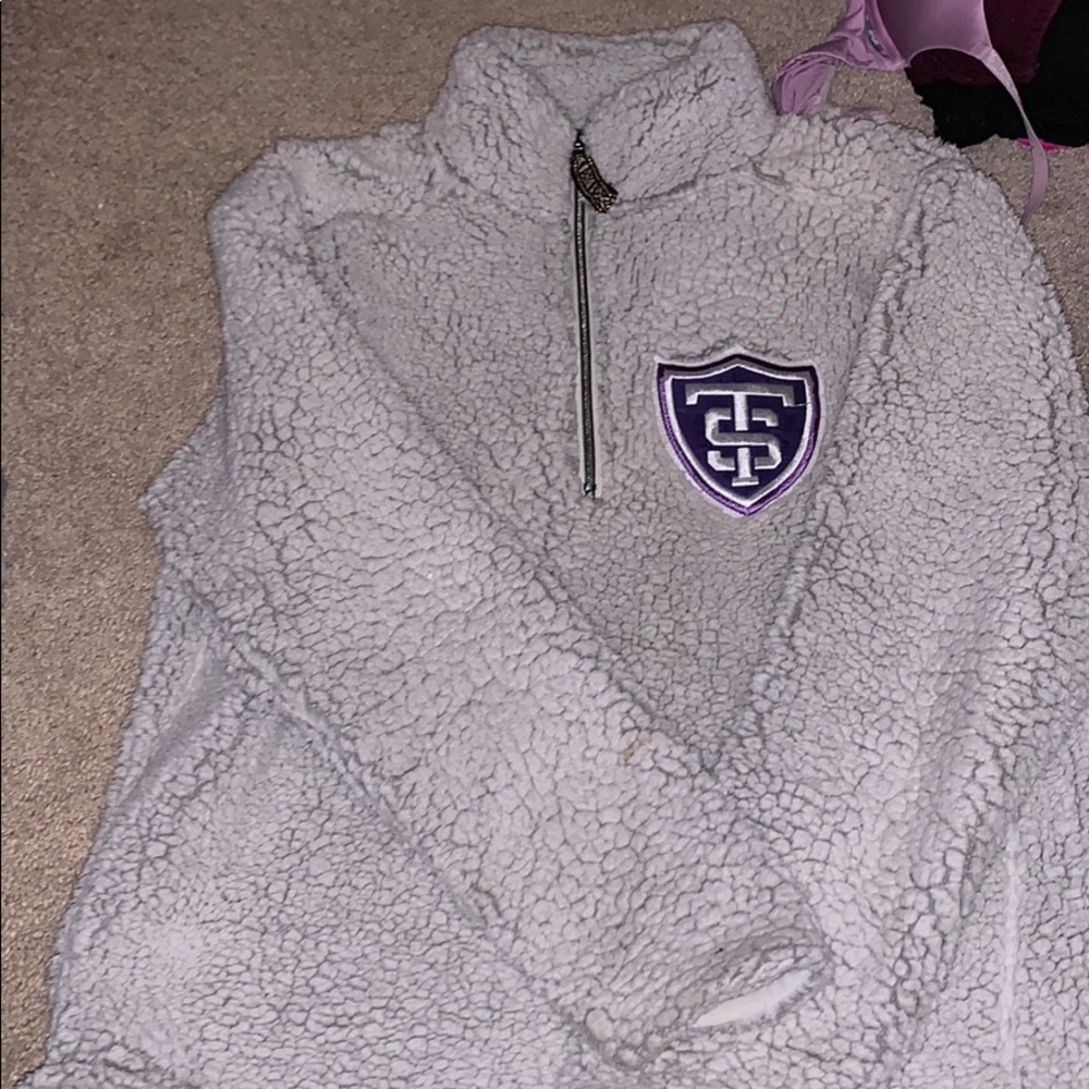 Fuzzy sweatshirt